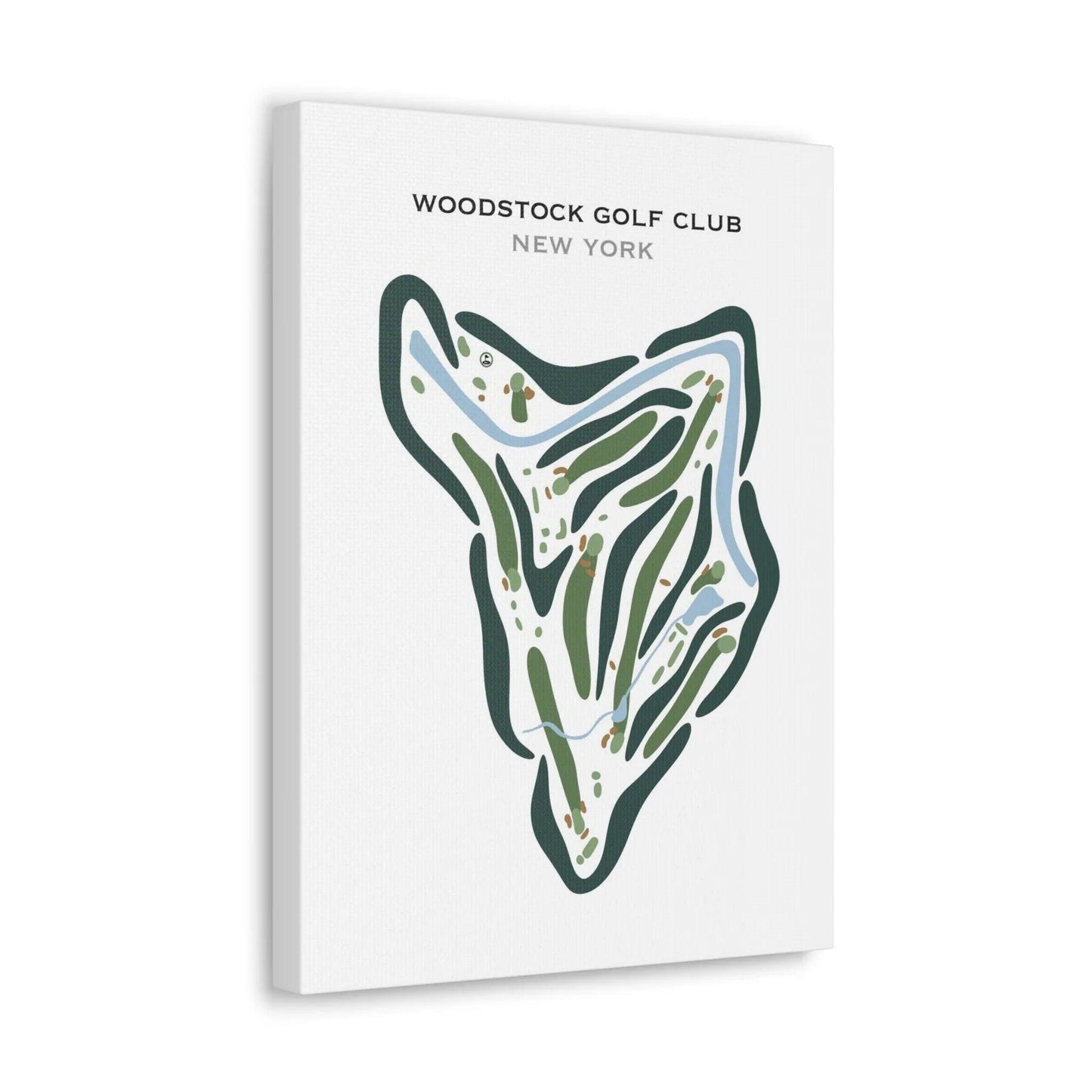 Woodstock Golf Club, New York - Printed Golf Courses