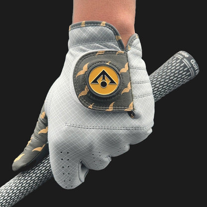 Wooly-Burg | Men's Mustache Patterned Golf Glove