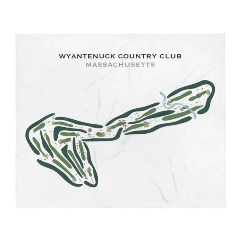 Wyantenuck Country Club, Massachusetts - Printed Golf Courses