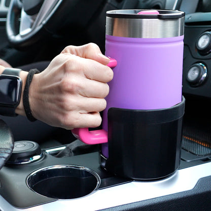 Xspander™ Golf Cart Cup Holder Expander – Universal Twist-to-Lock Adapter