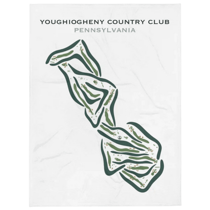 Youghiogheny Country Club, Pennsylvania - Printed Golf Courses