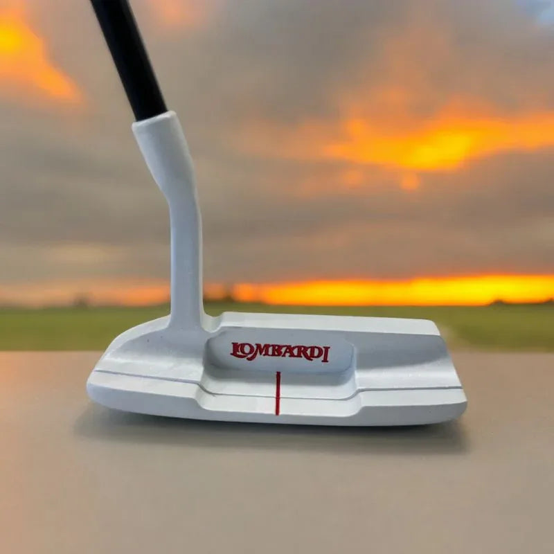 Lombardi Golf Custom White Silver OG Custom Blade Golf Putter - GOLF LEAGUE