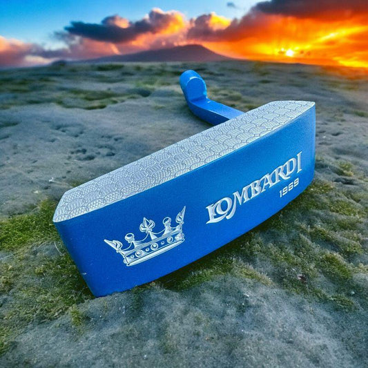 Lombardi Golf Custom Blue 1969 Double Wide Blade Golf Putter - GOLF LEAGUE